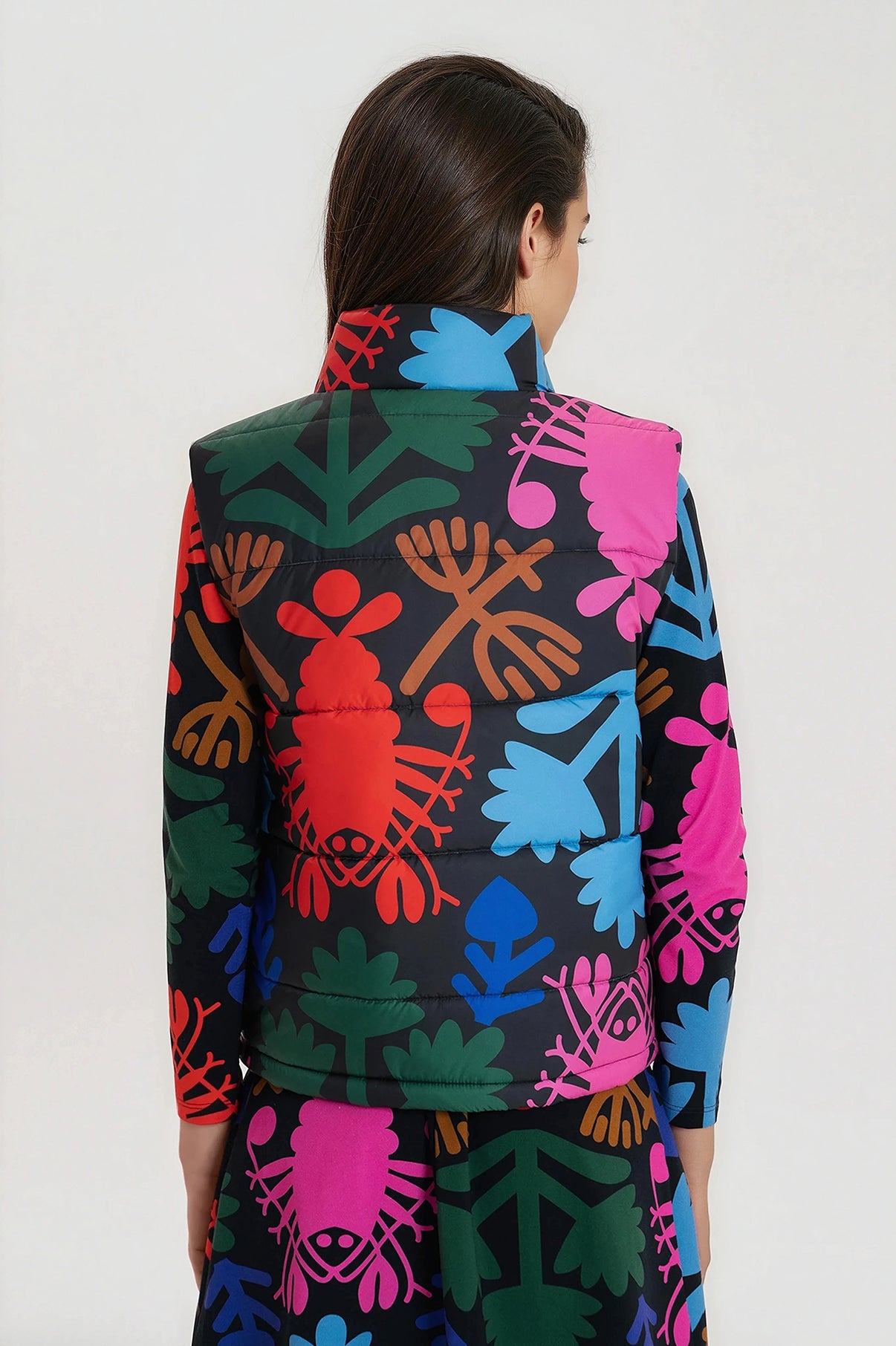 ASPEN puffer vest 'Lobster'