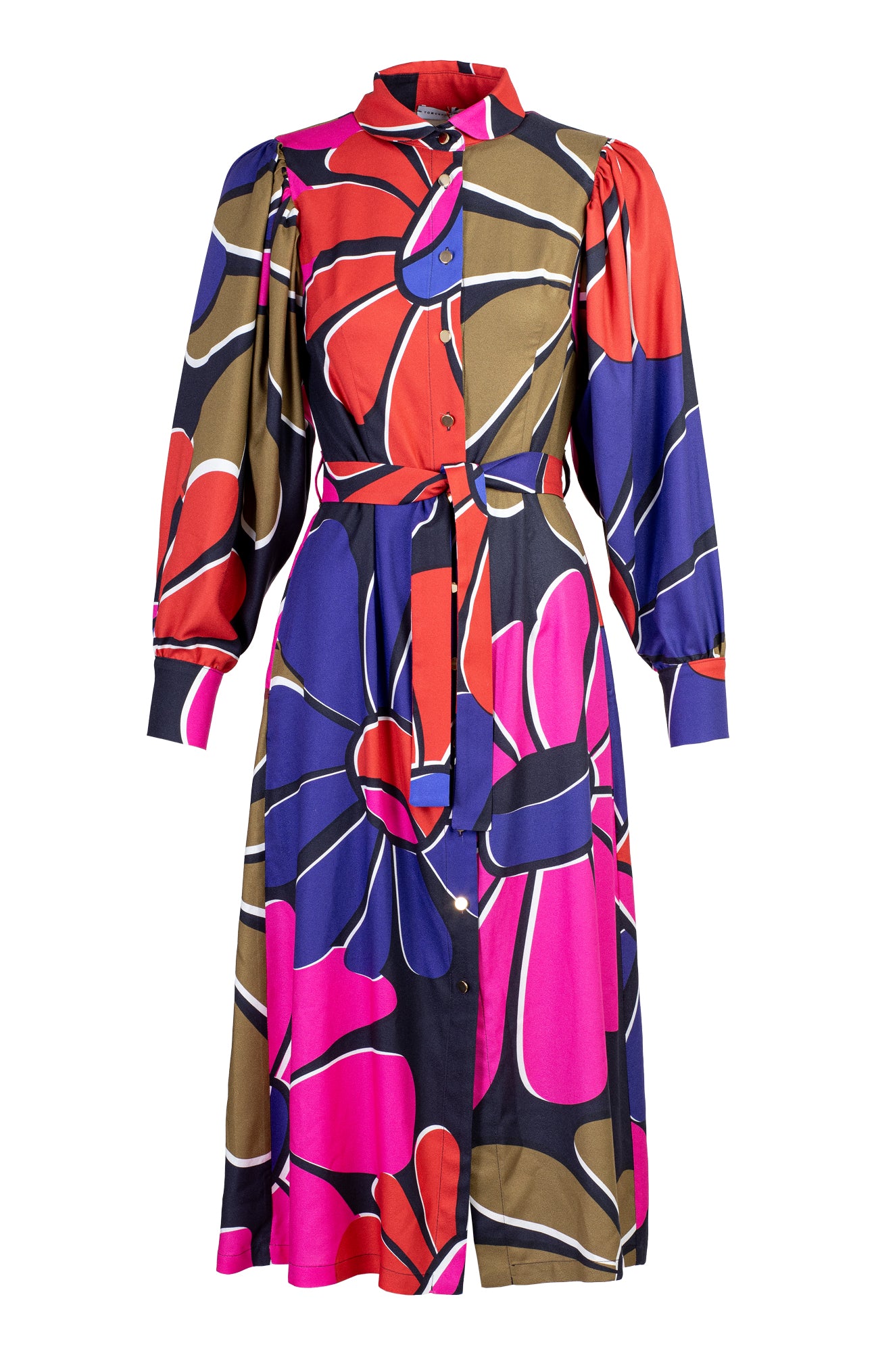 BUZA mid-length shirtdress 'daisy'