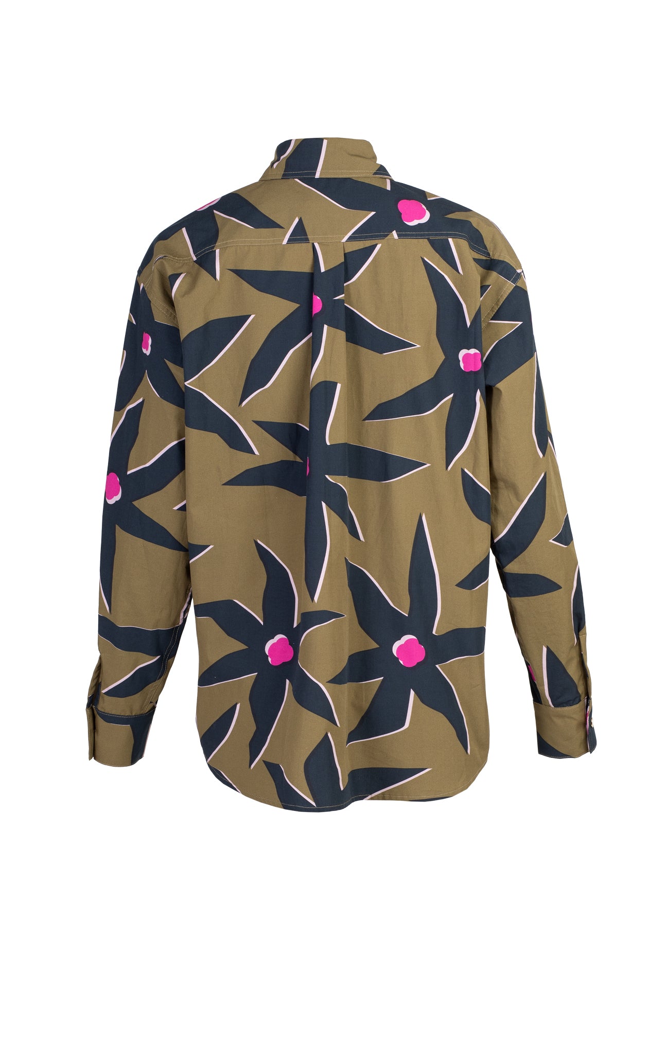 CSILLAG oversized poplin shirt 'starflower pink'