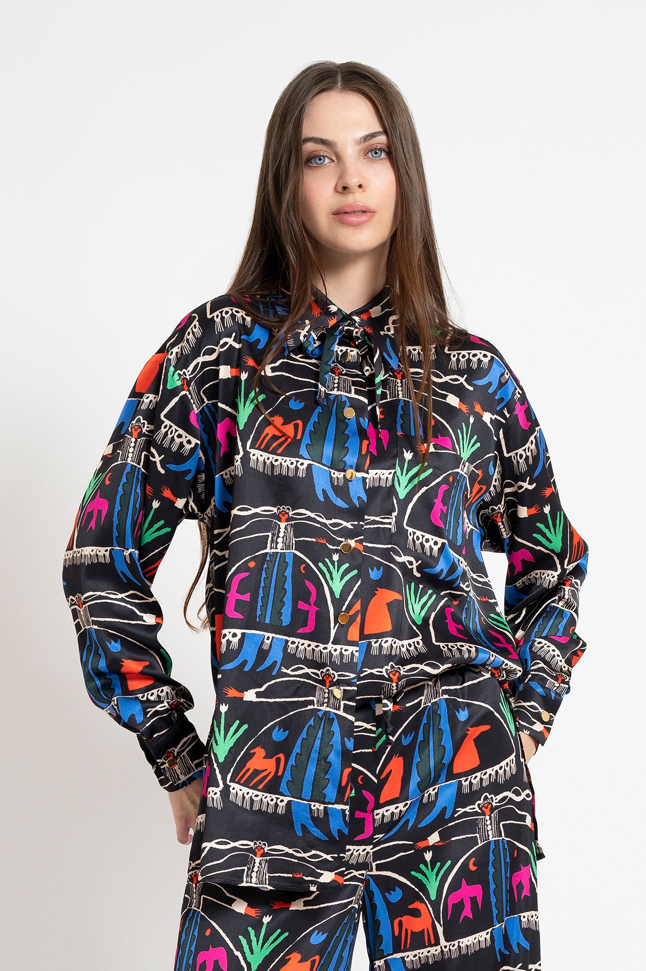 MORPHINI oversized shirt 'Bride'