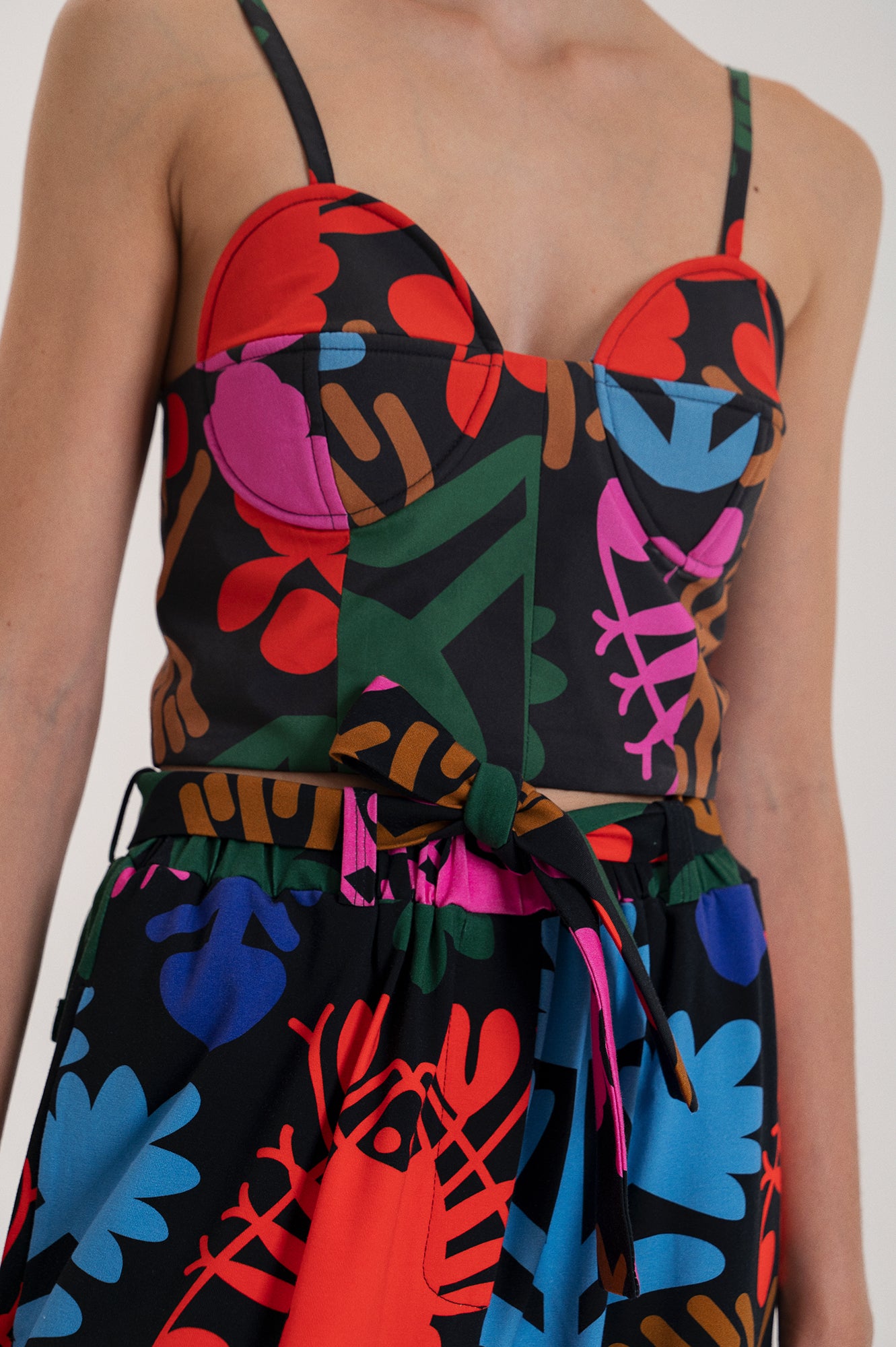 KANCSO bustier top 'Lobster'