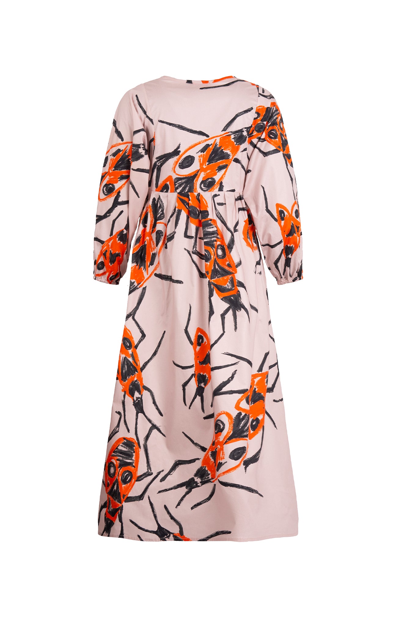 FUTRINKA rustic maxi dress 'Big Firebugs'