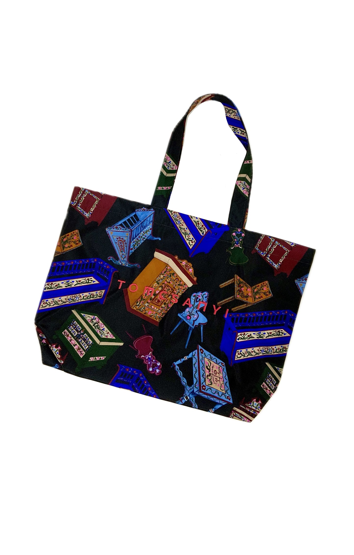 GUDAURI Tote Bag 'Furniture dark'