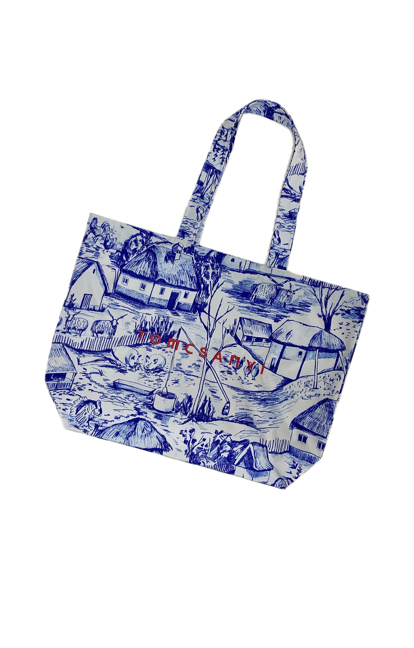 GUDAURI Tote Bag 'Farm blue'
