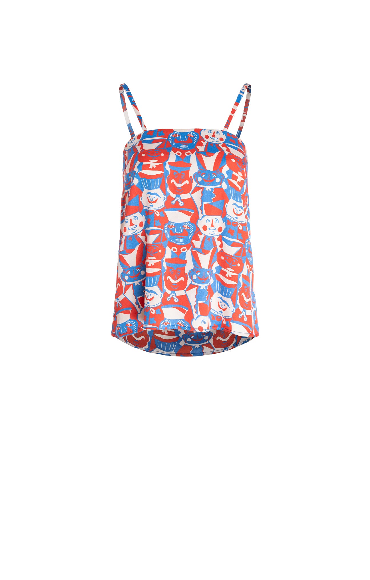KORSO cami top 'Miska Faces'