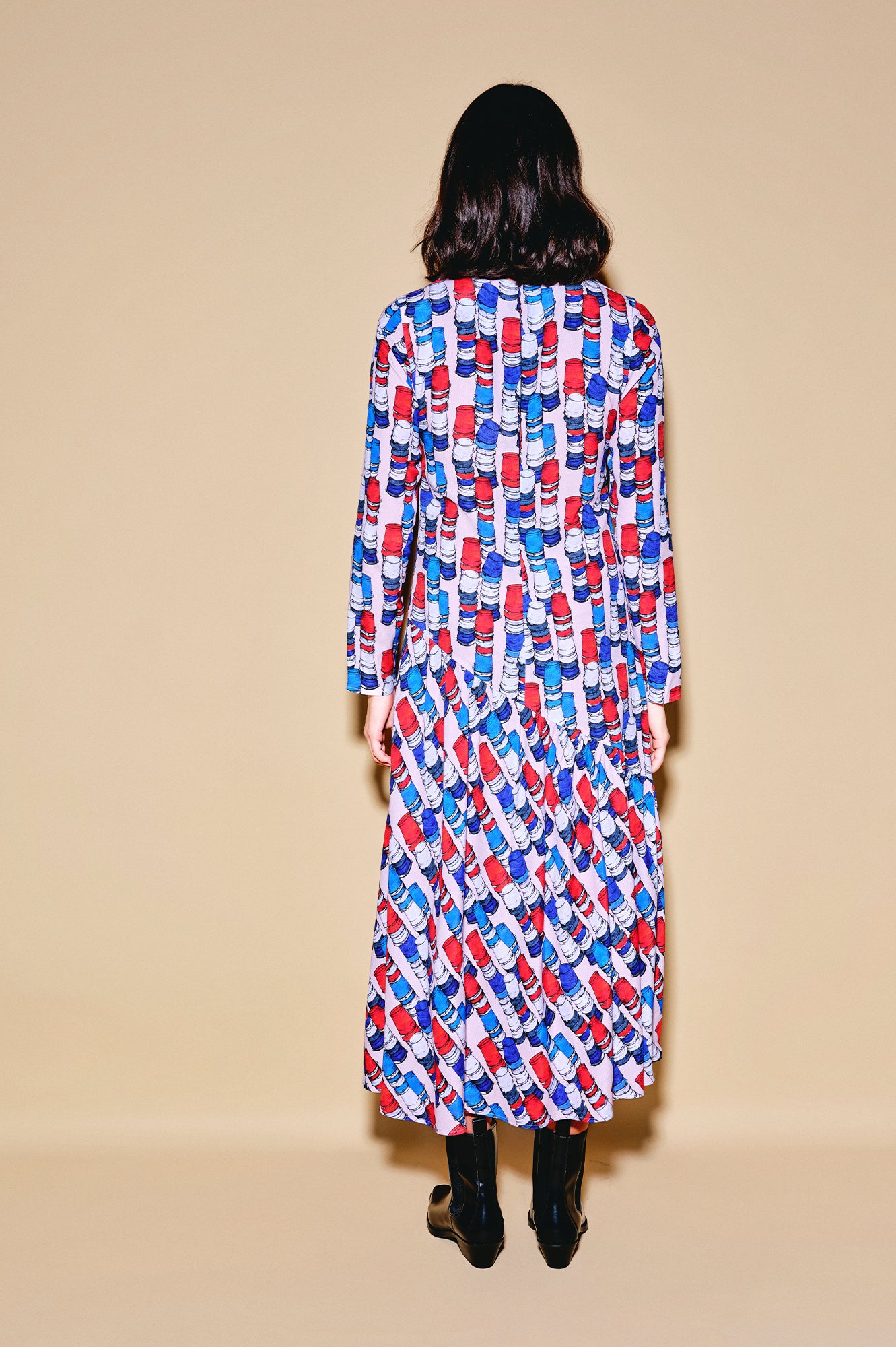 KUKTA asymmetric dress 'Buckets'