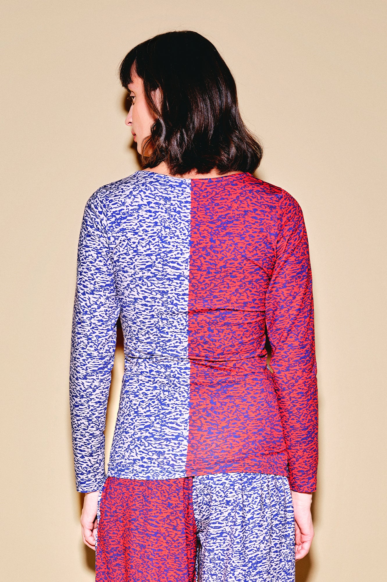 MIHOK long sleeve top 'Enamel Pink'