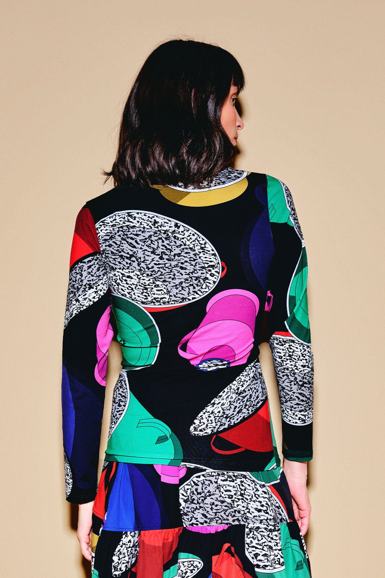 MIHOK long sleeve top 'Paprika Pot'