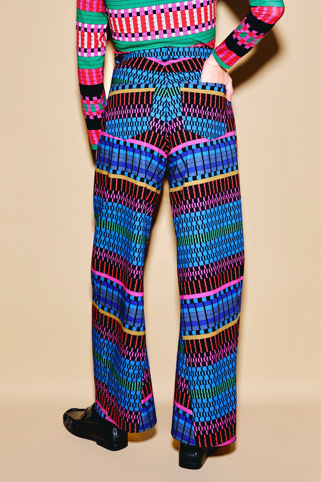 SUTO twist trousers 'Demijohn'