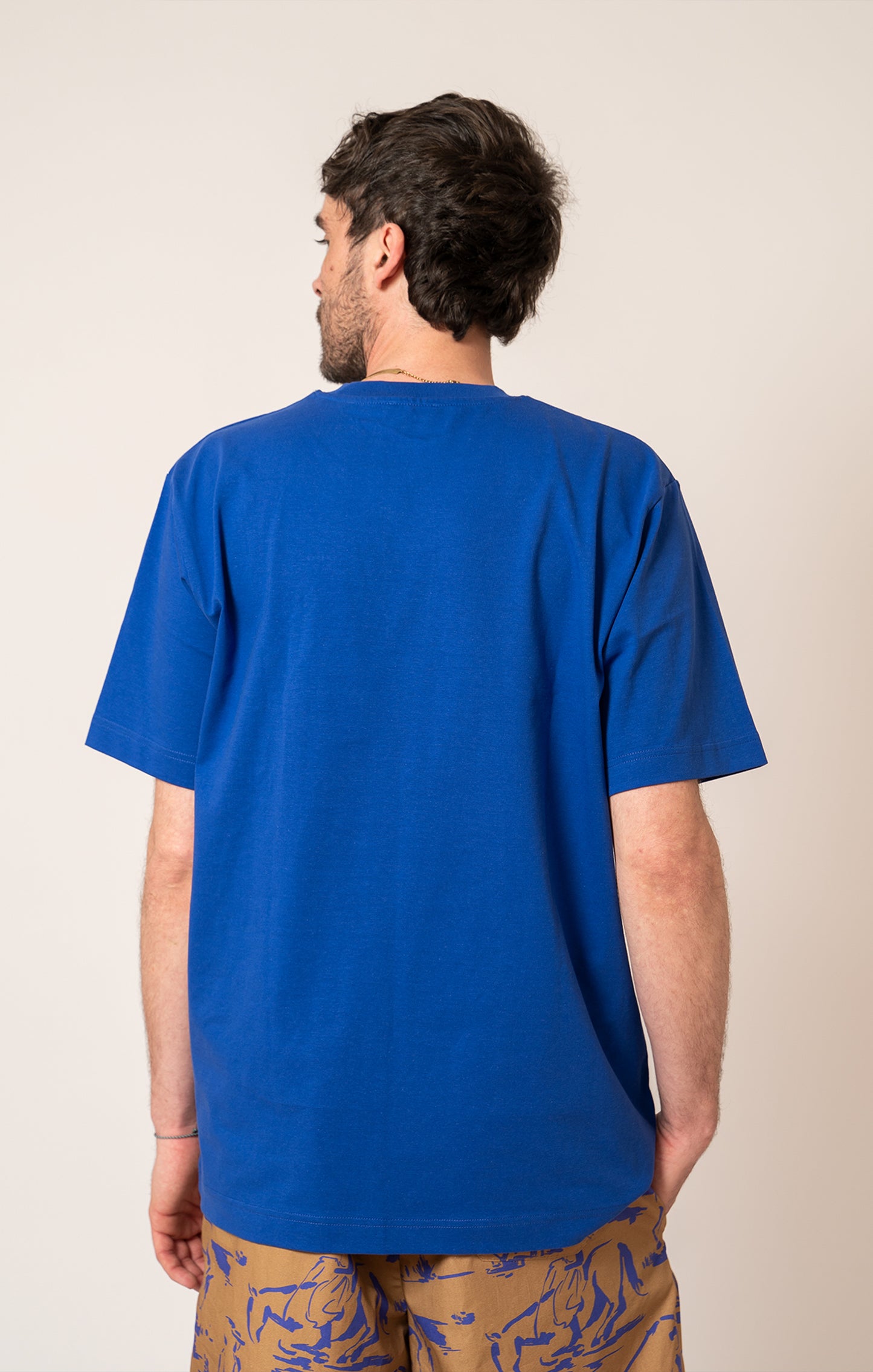 'HORSEMAN' men's T-shirt blue
