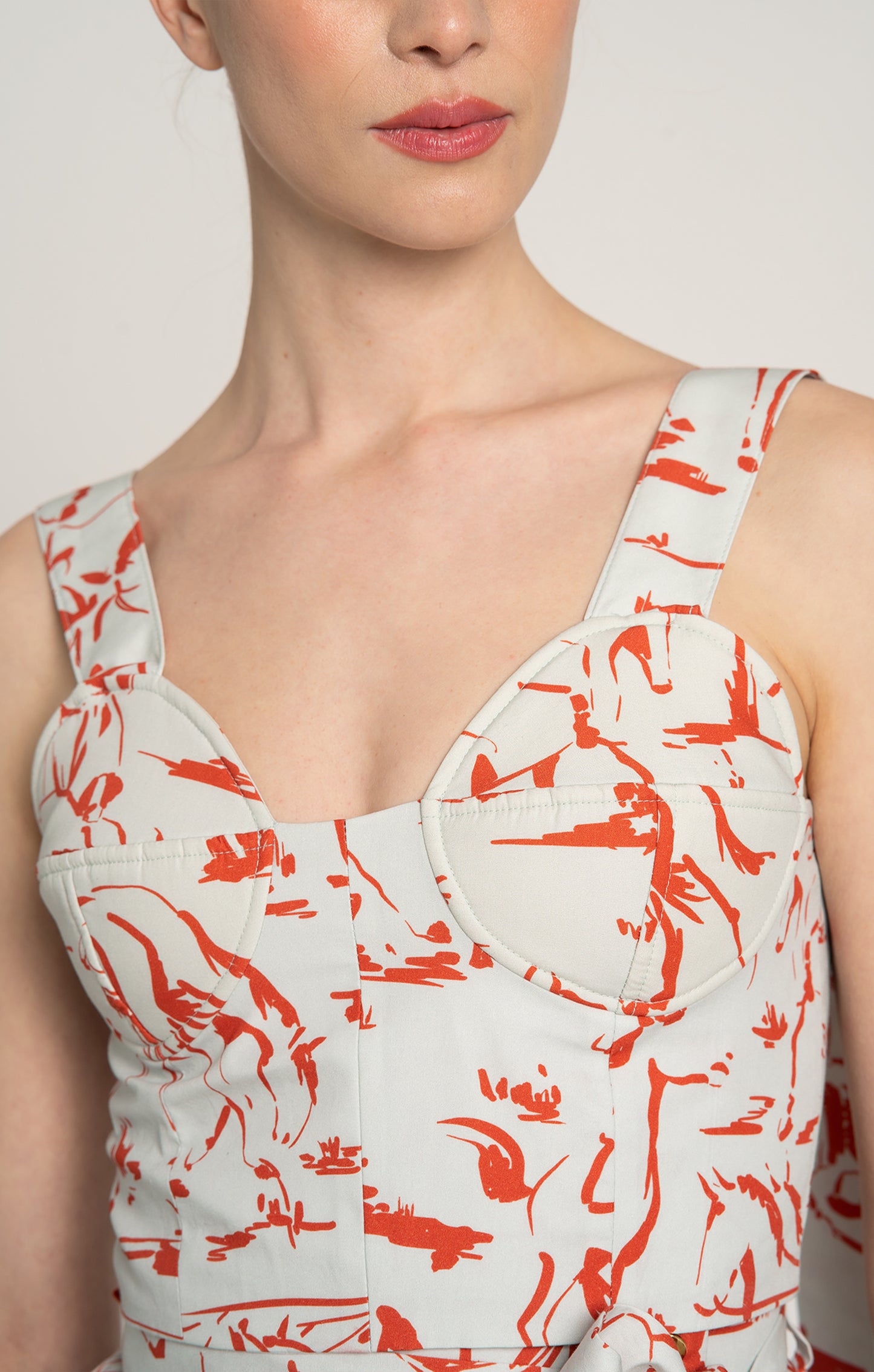 VIRTUS bustier top 'Horsemen Mint'