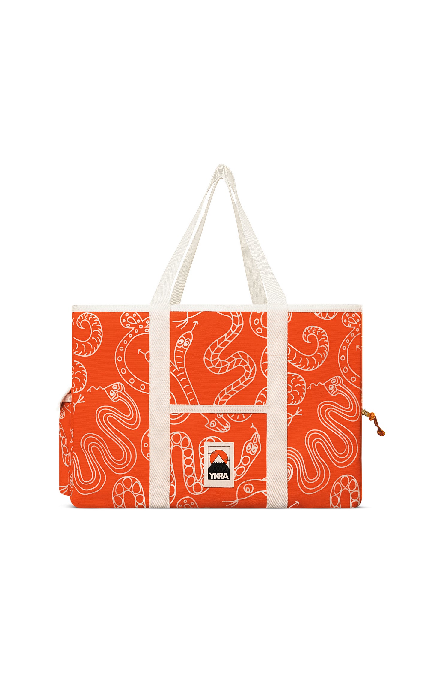 YKRA x TOMCSANYI beach bag 'Snake'