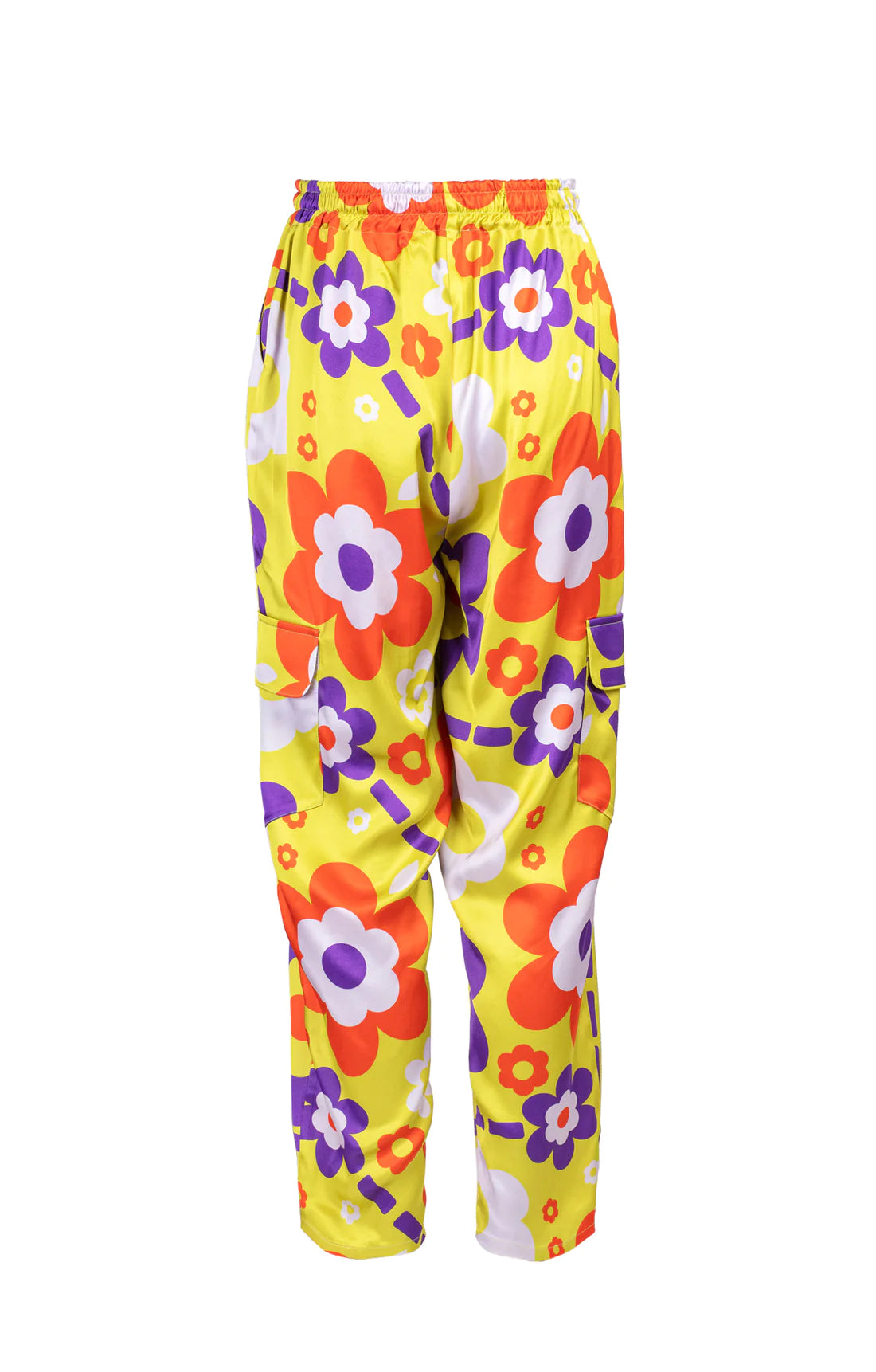 ALINA utility trousers 'space flowers'