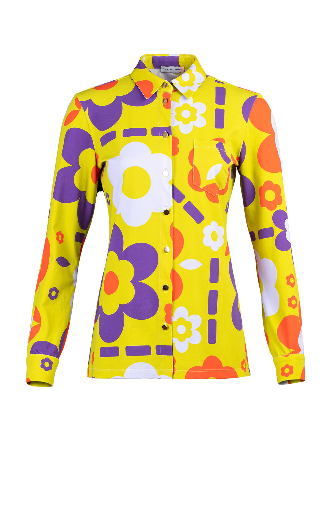 ASTI jersey shirt 'space flowers'
