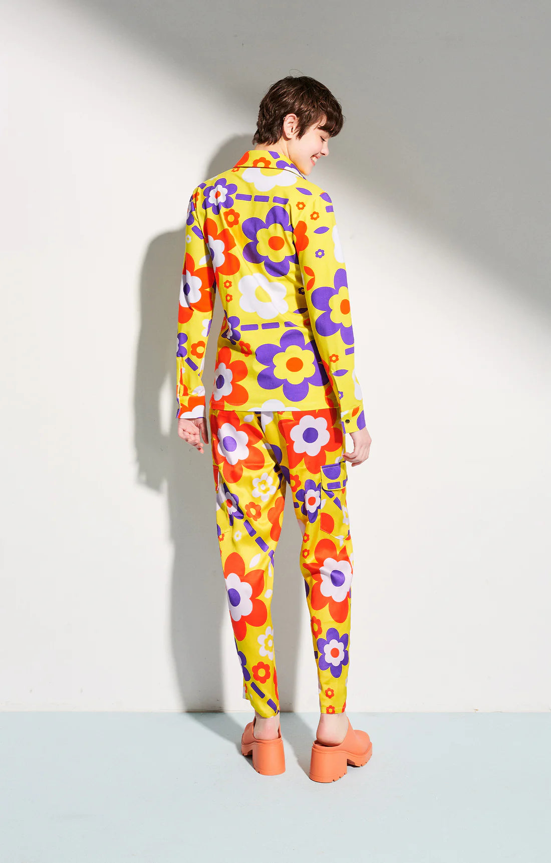 ASTI jersey shirt 'space flowers'