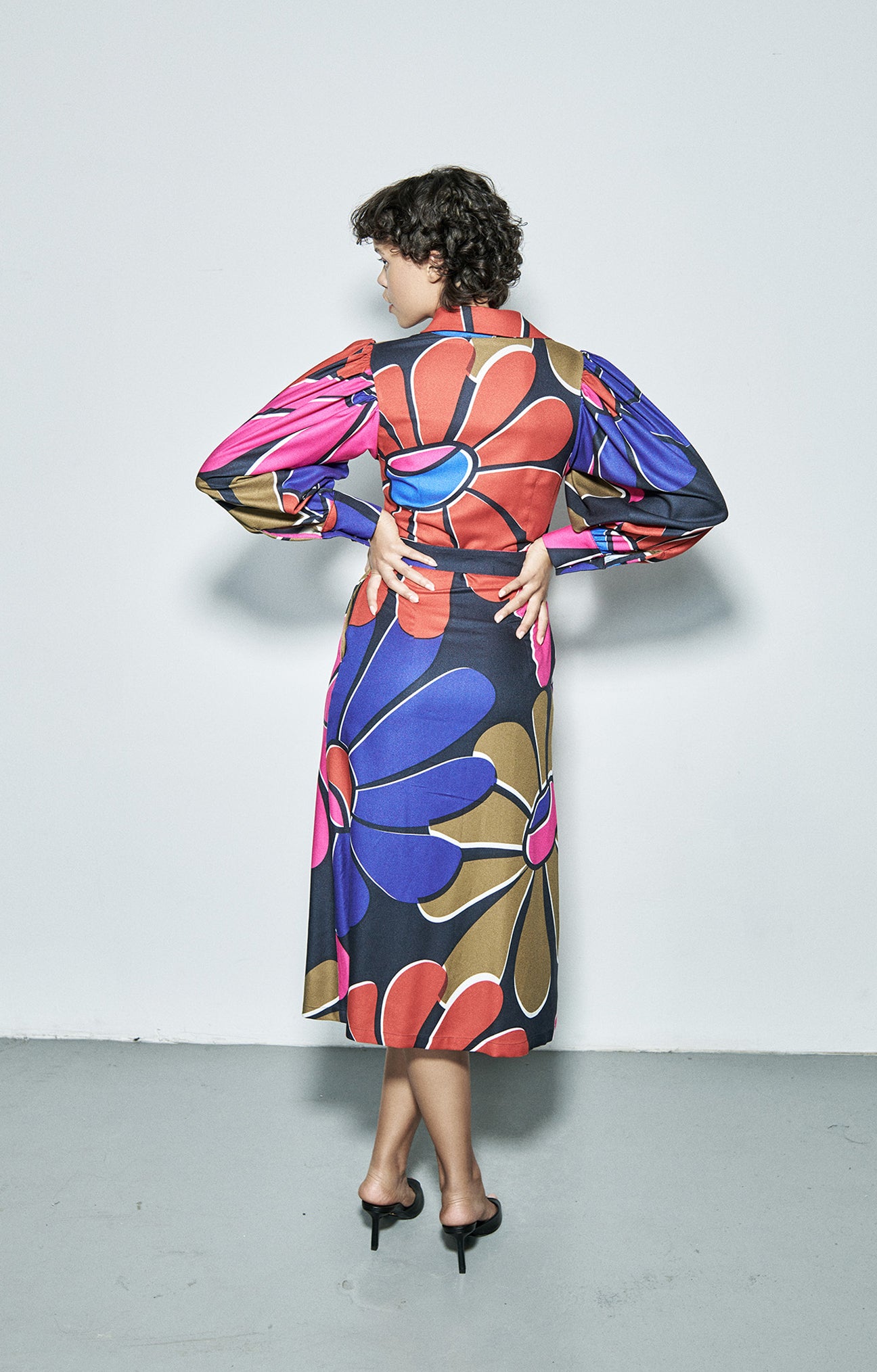 BUZA mid-length shirtdress 'daisy'