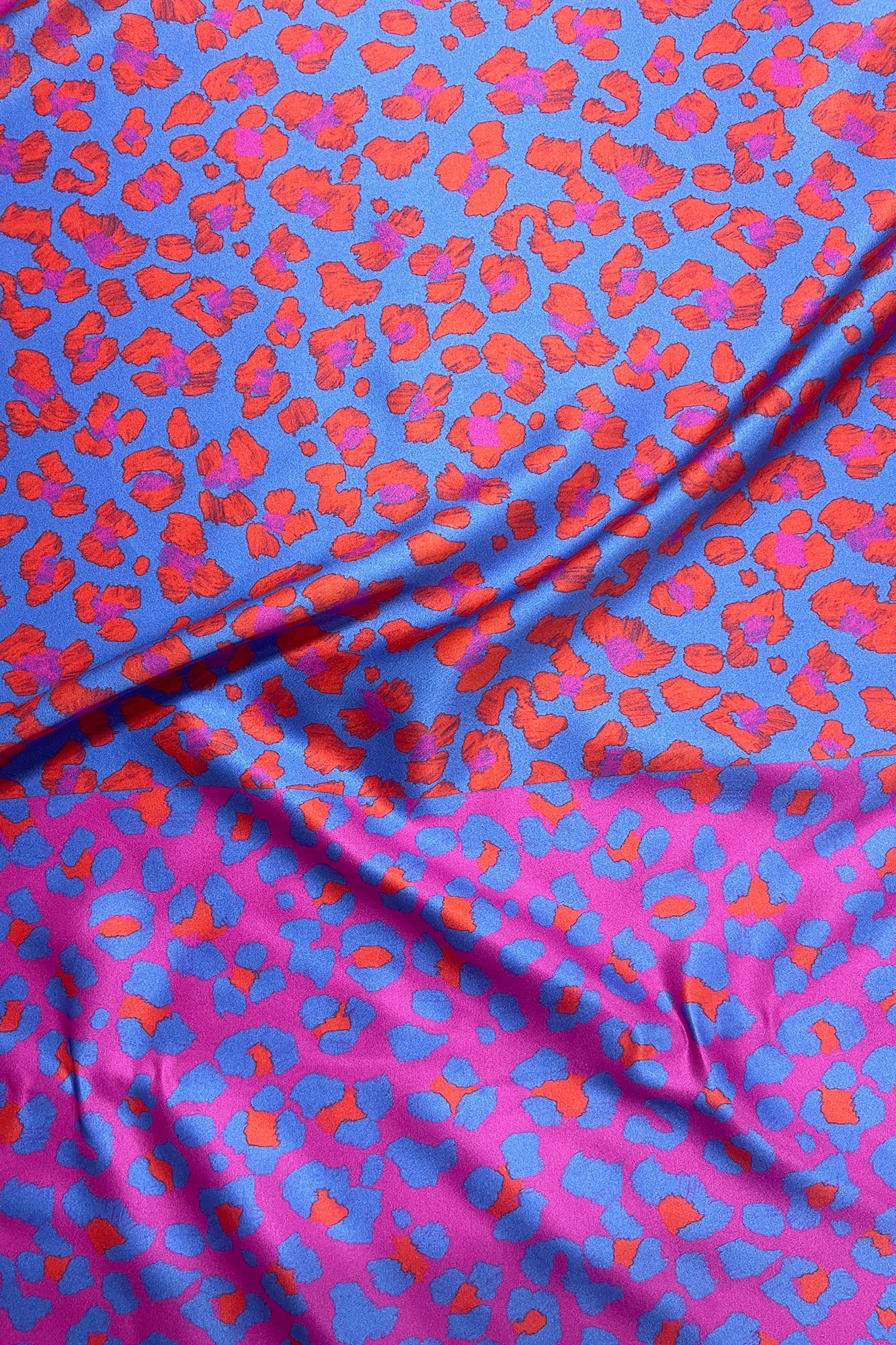 TAPOLCA long shirtdress 'Blossom cheetah'