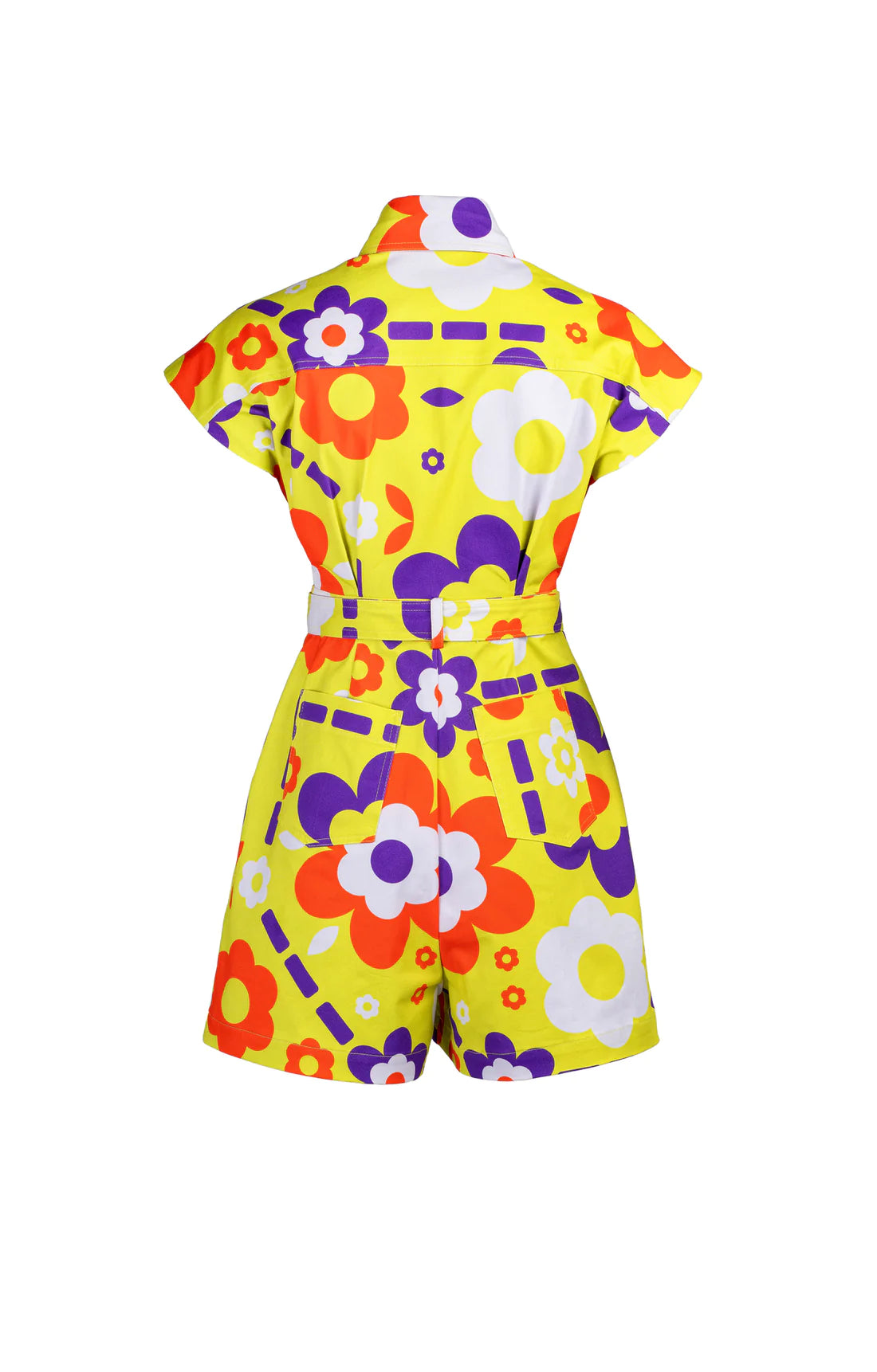 DAPHNE playsuit 'space flowers'