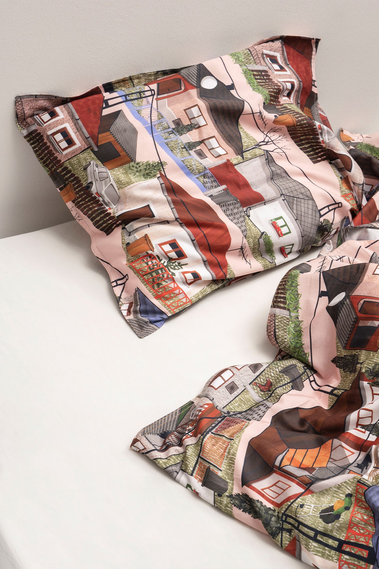 Pillowcase 'Houses'