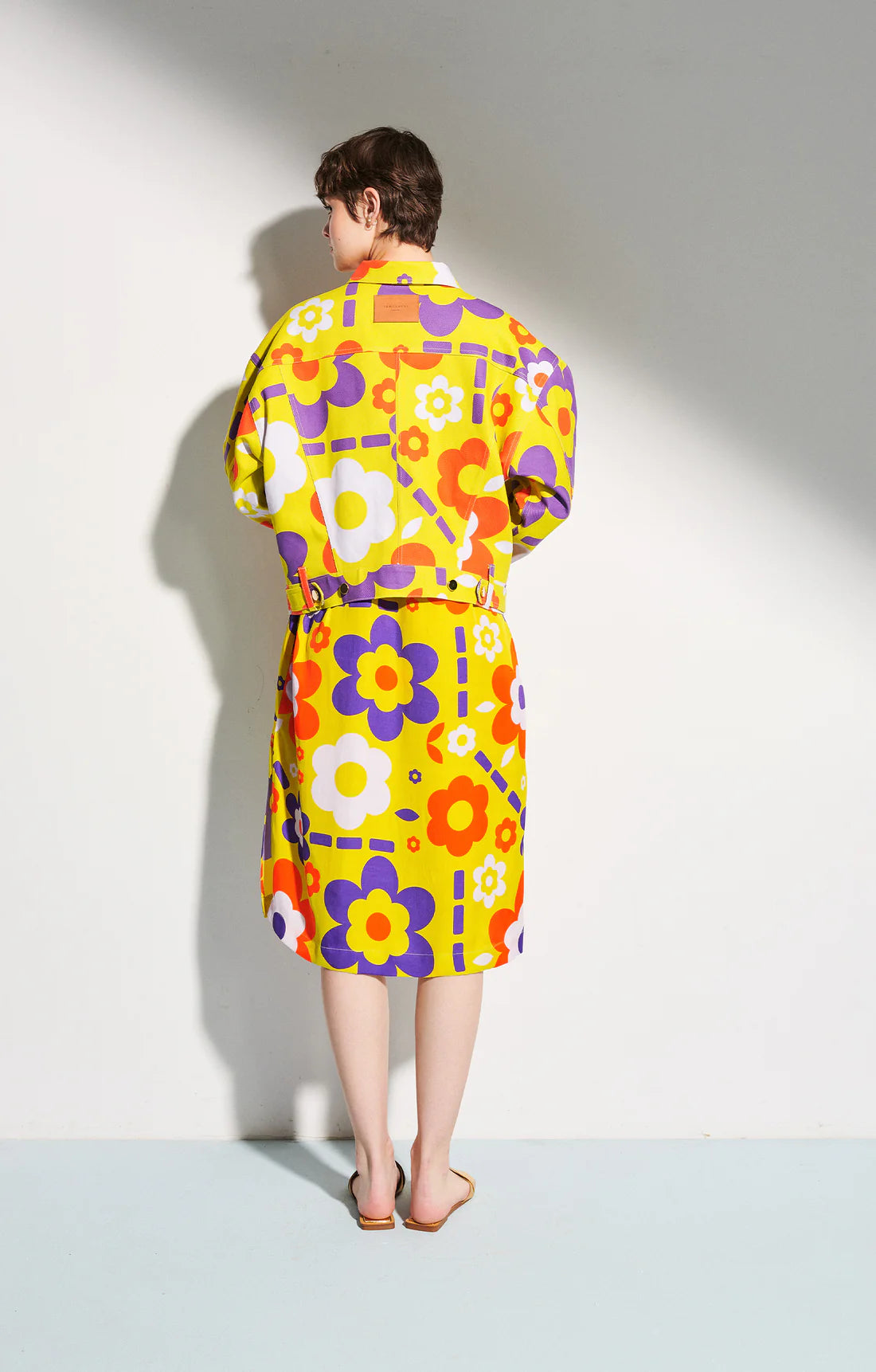 IMI jacket 'space flowers'