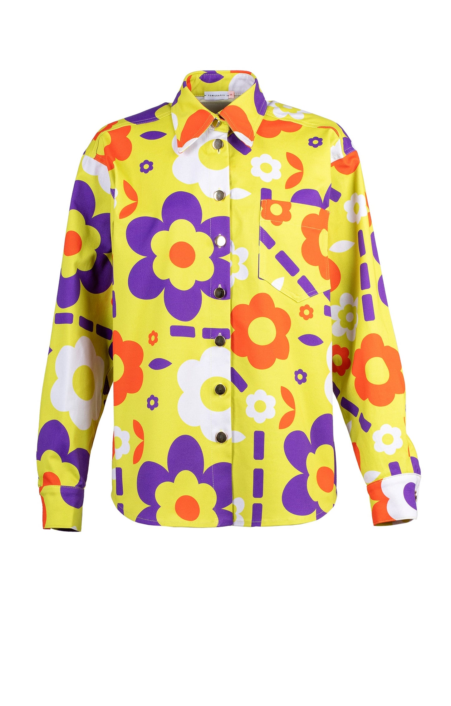 VENATA overshirt 'space flowers'