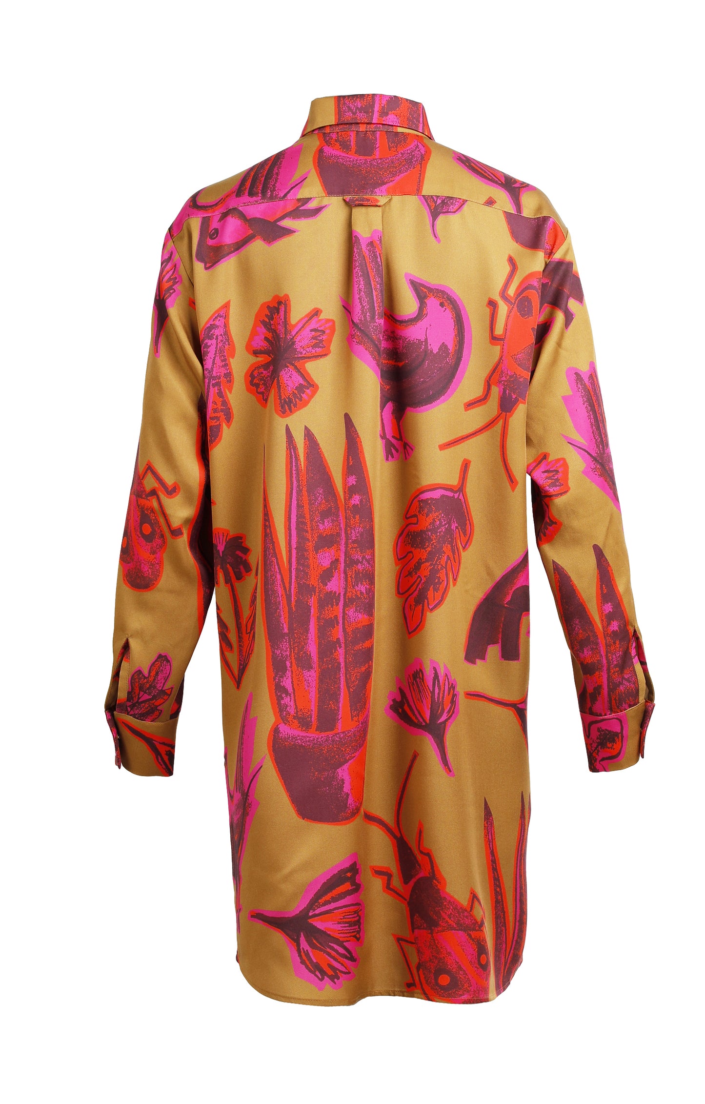 CHAMONIX oversized long shirt 'Totem Pink'