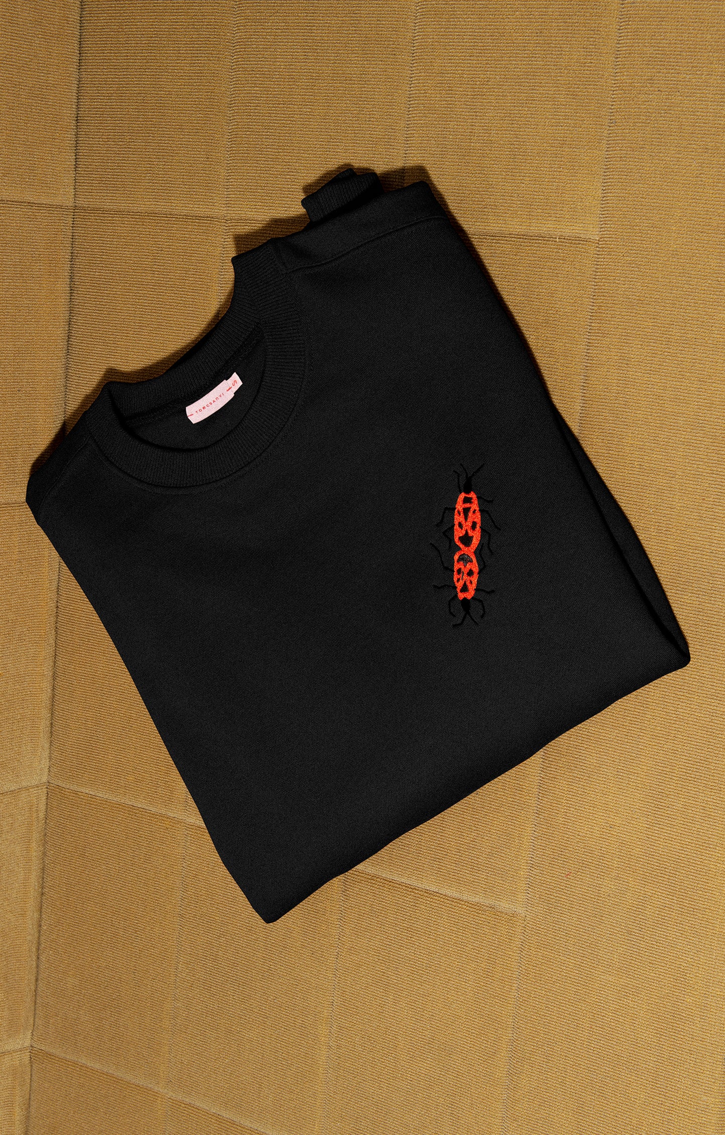 'FIREBUG' sweatshirt black