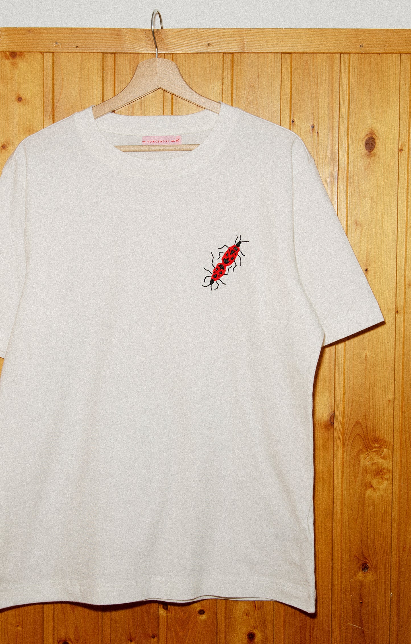 'LOVERS' T-shirt white