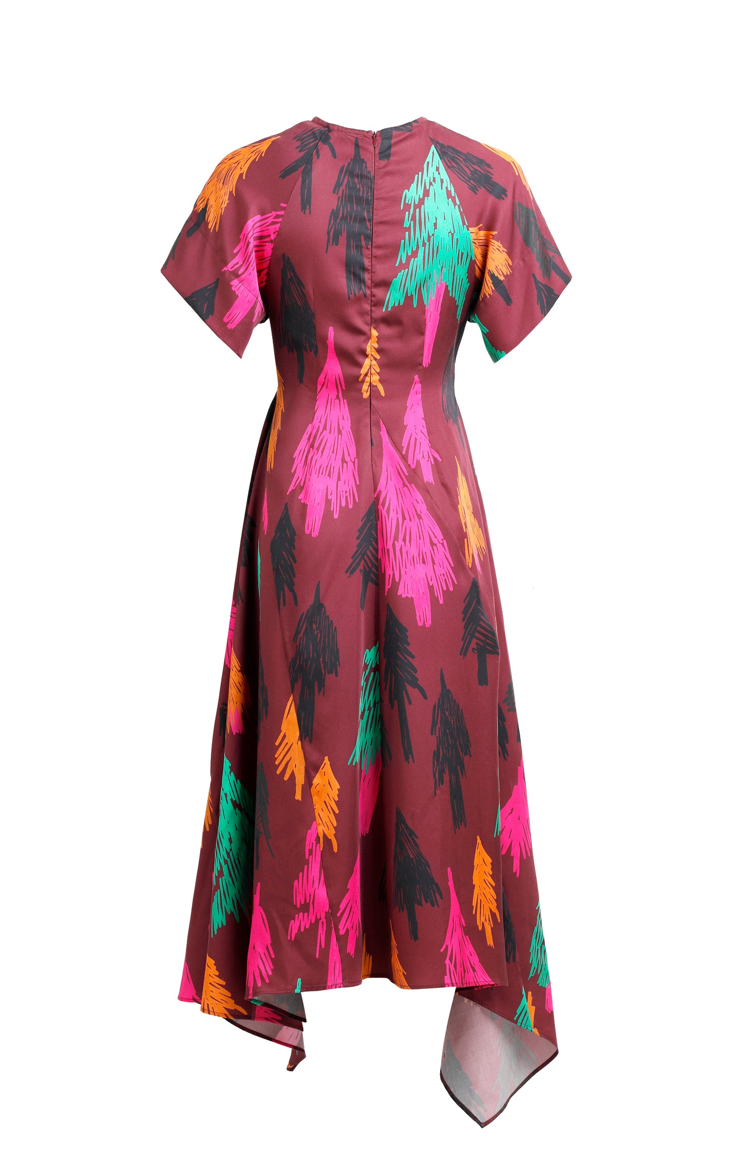 KLOSTERS asymmetric dress 'Pines'