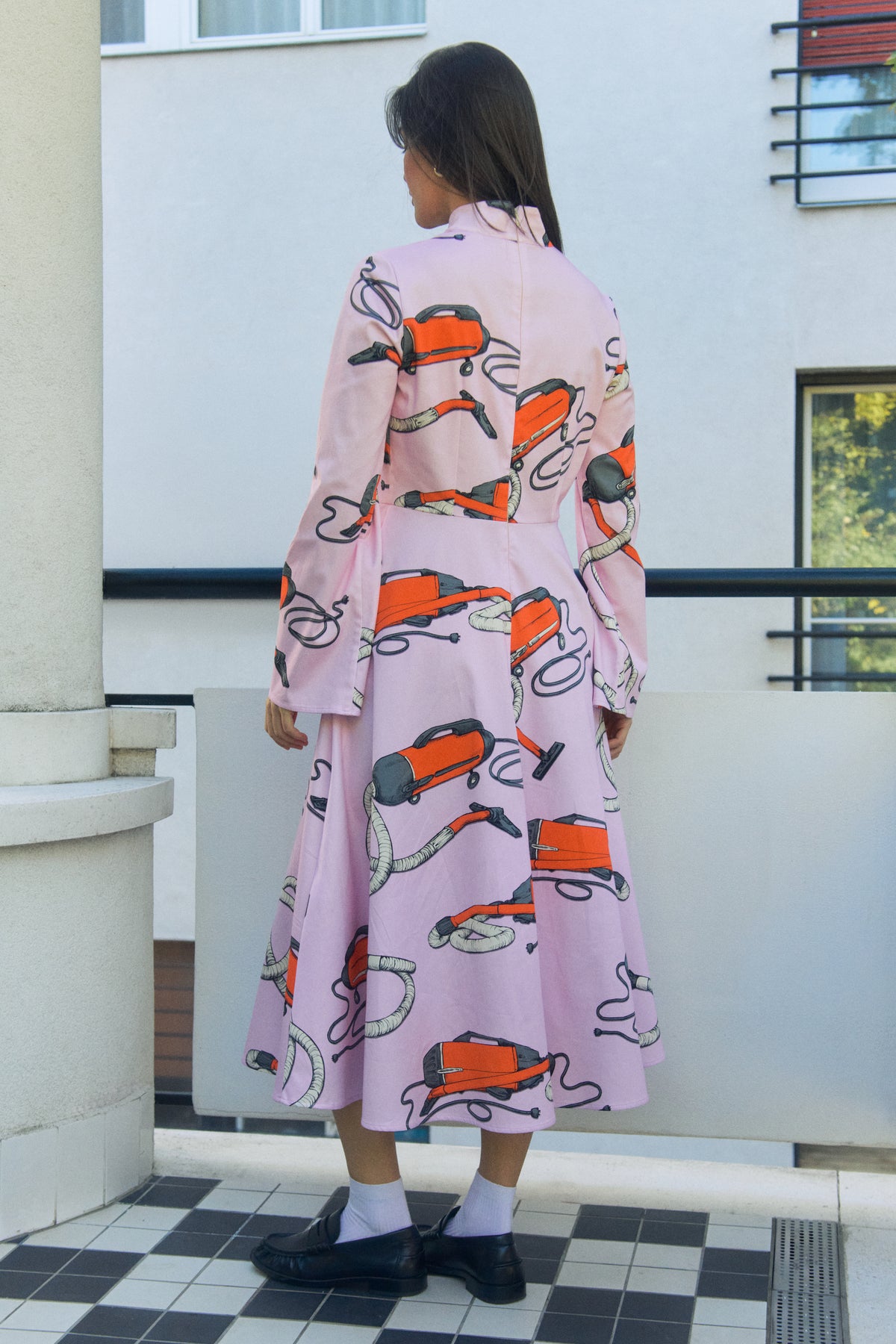 KATOWICE mock neck dress 'Raketa'
