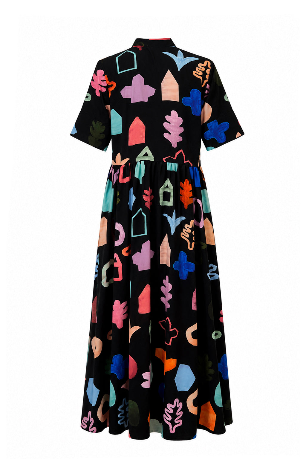 ALMADI volume shirt dress 'Scout Black'