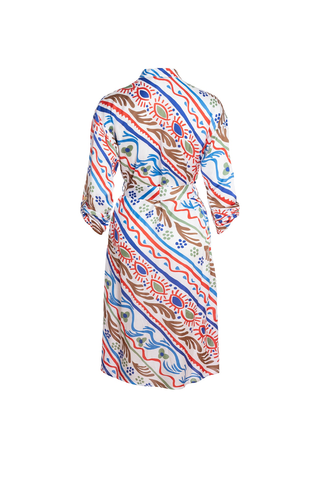 BAJUSZ shirt dress 'Folkdoodle'