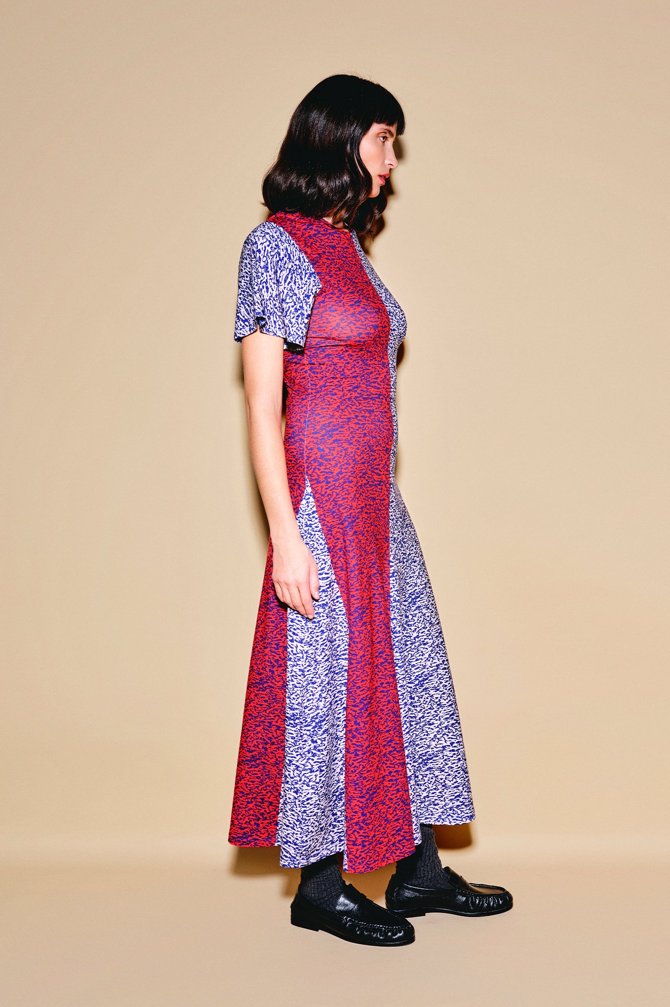 BETYAR midi jersey dress 'Enamel Pink'