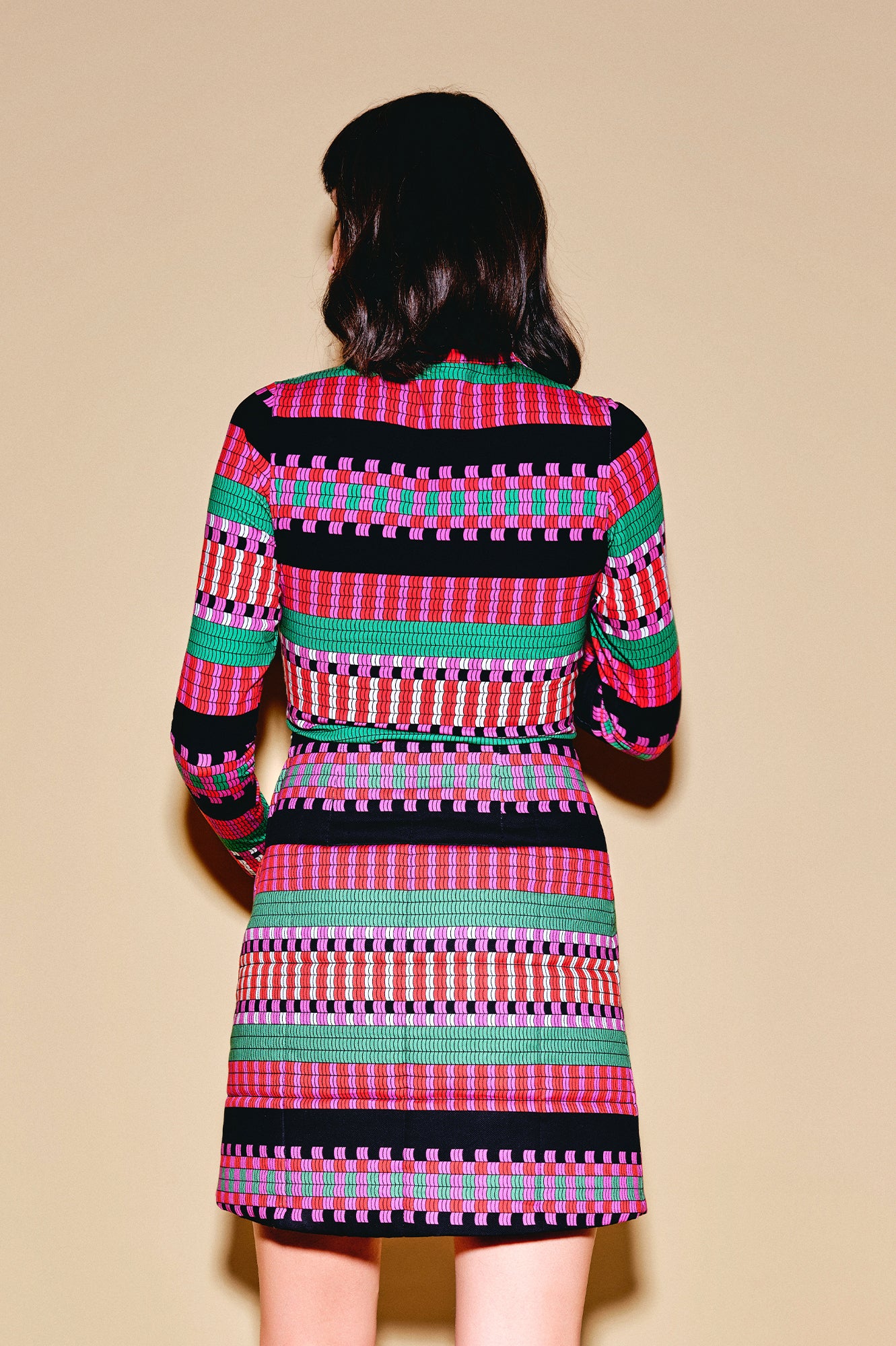 BOGRACS quilted mini skirt 'Demijohn'