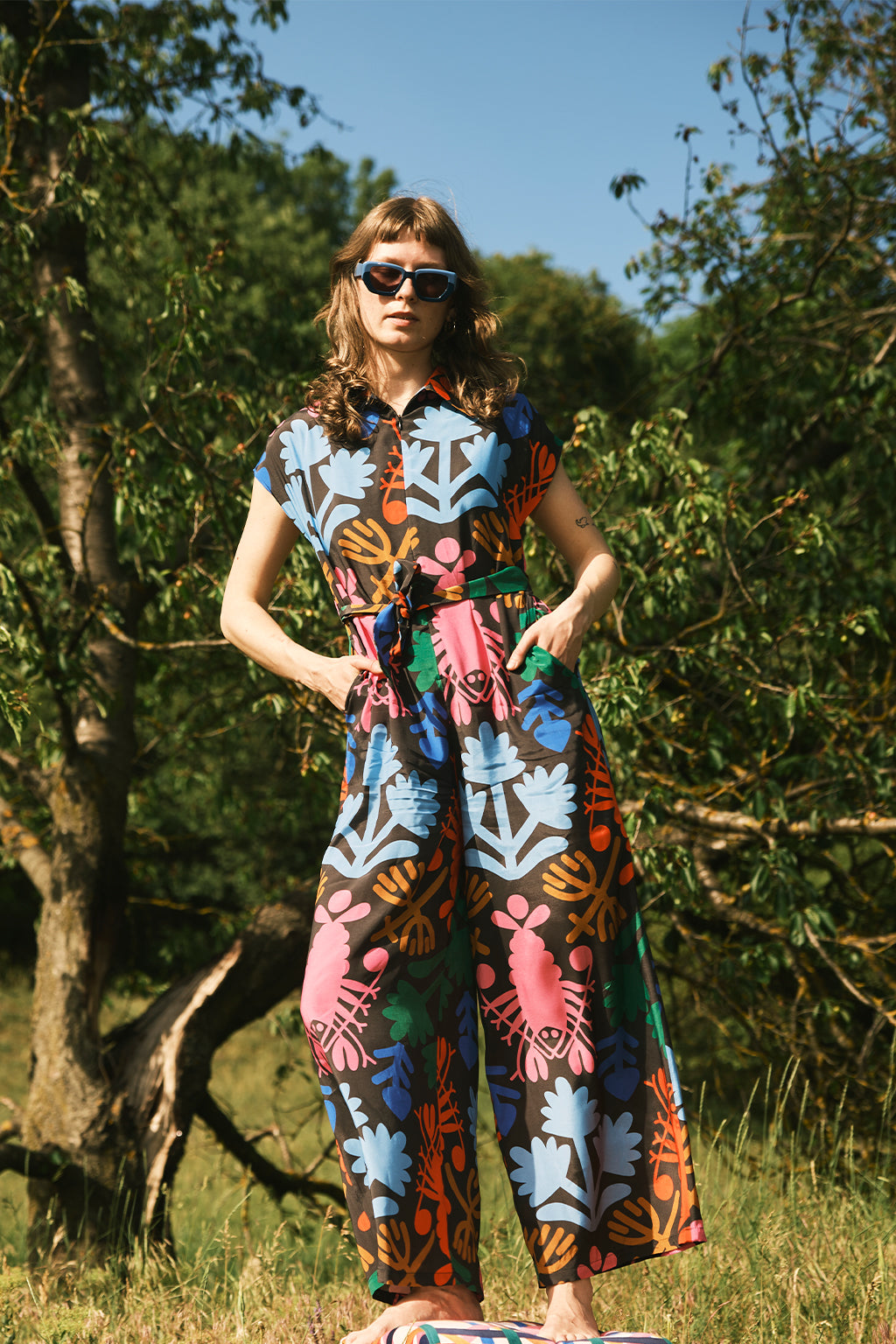 BUTELLA jumpsuit 'Lobster'