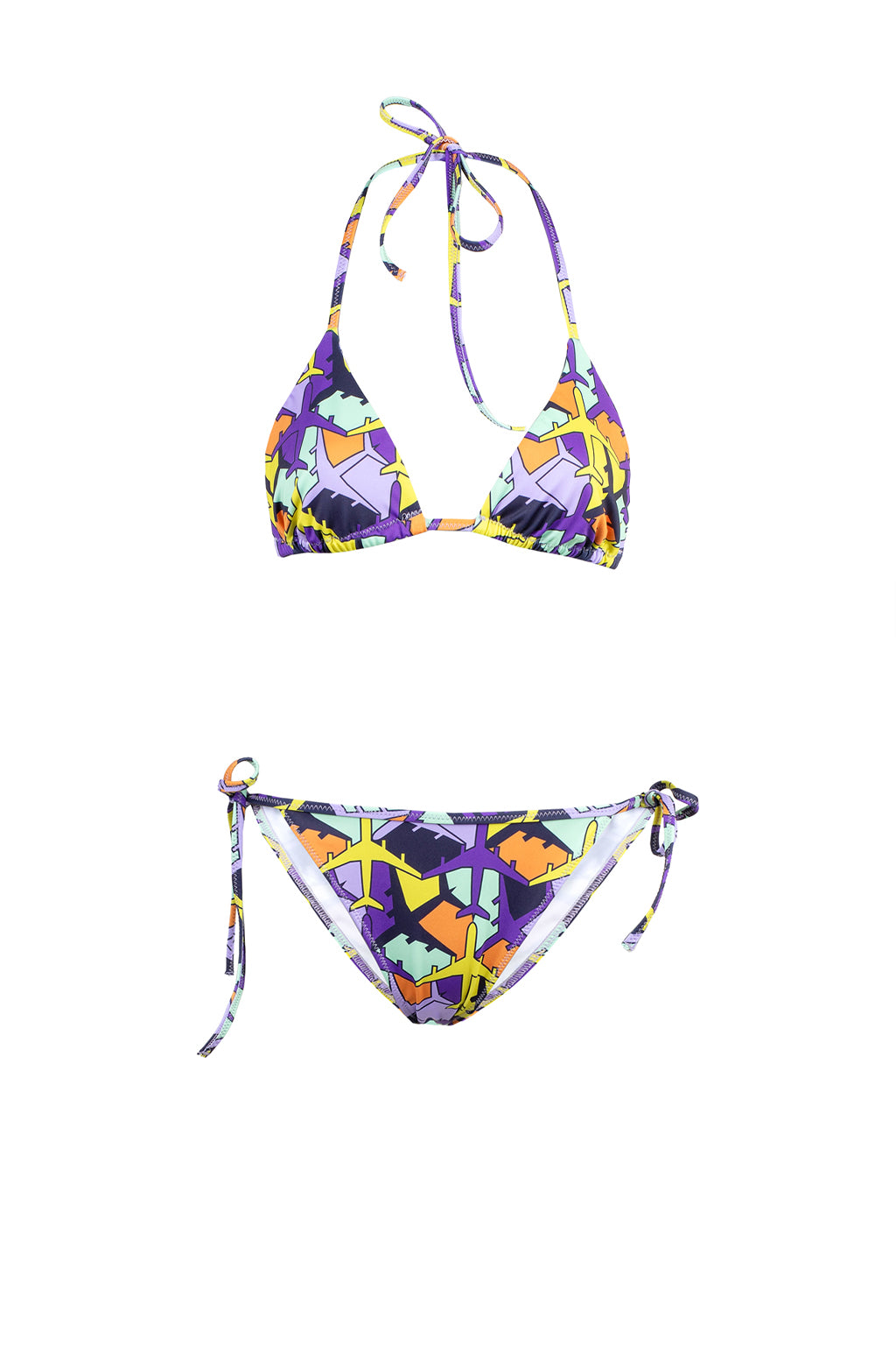 CATERPILLAR triangle bikini 'Airplanes'