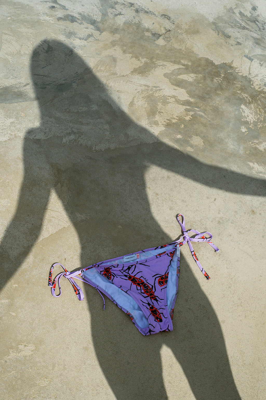 CATERPILLAR triangle bikini 'lilac firebugs'