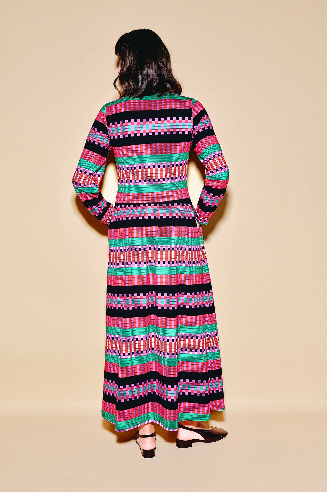 DESZKA jersey cardigan dress 'Demijohn'