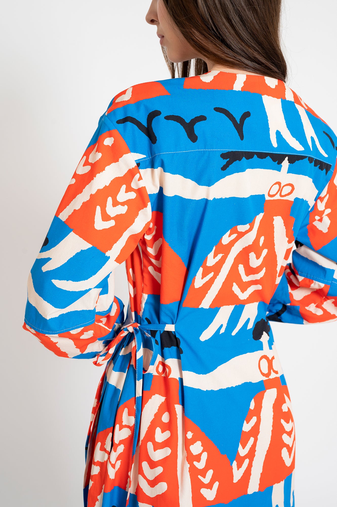 PASZULY wrap shirt dress 'Maiden'