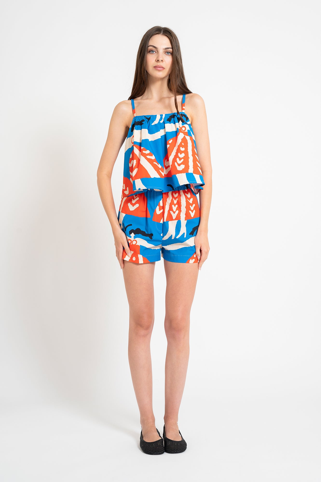 LOMB poplin shorts 'Maiden'