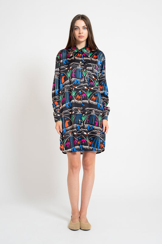 CHAMONIX oversized long shirt 'Bride'