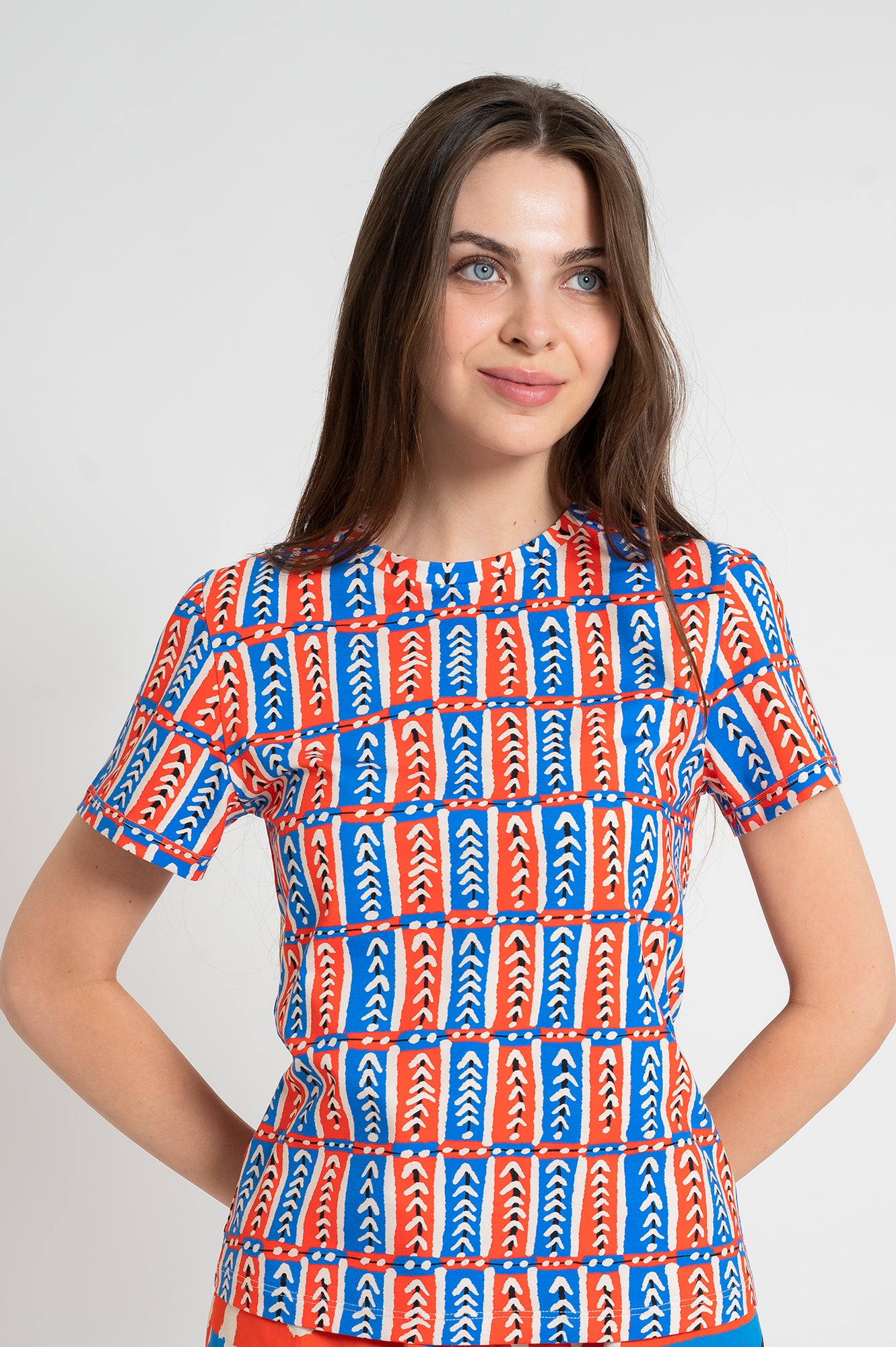 HOLDA jersey top 'Folk Stitch'