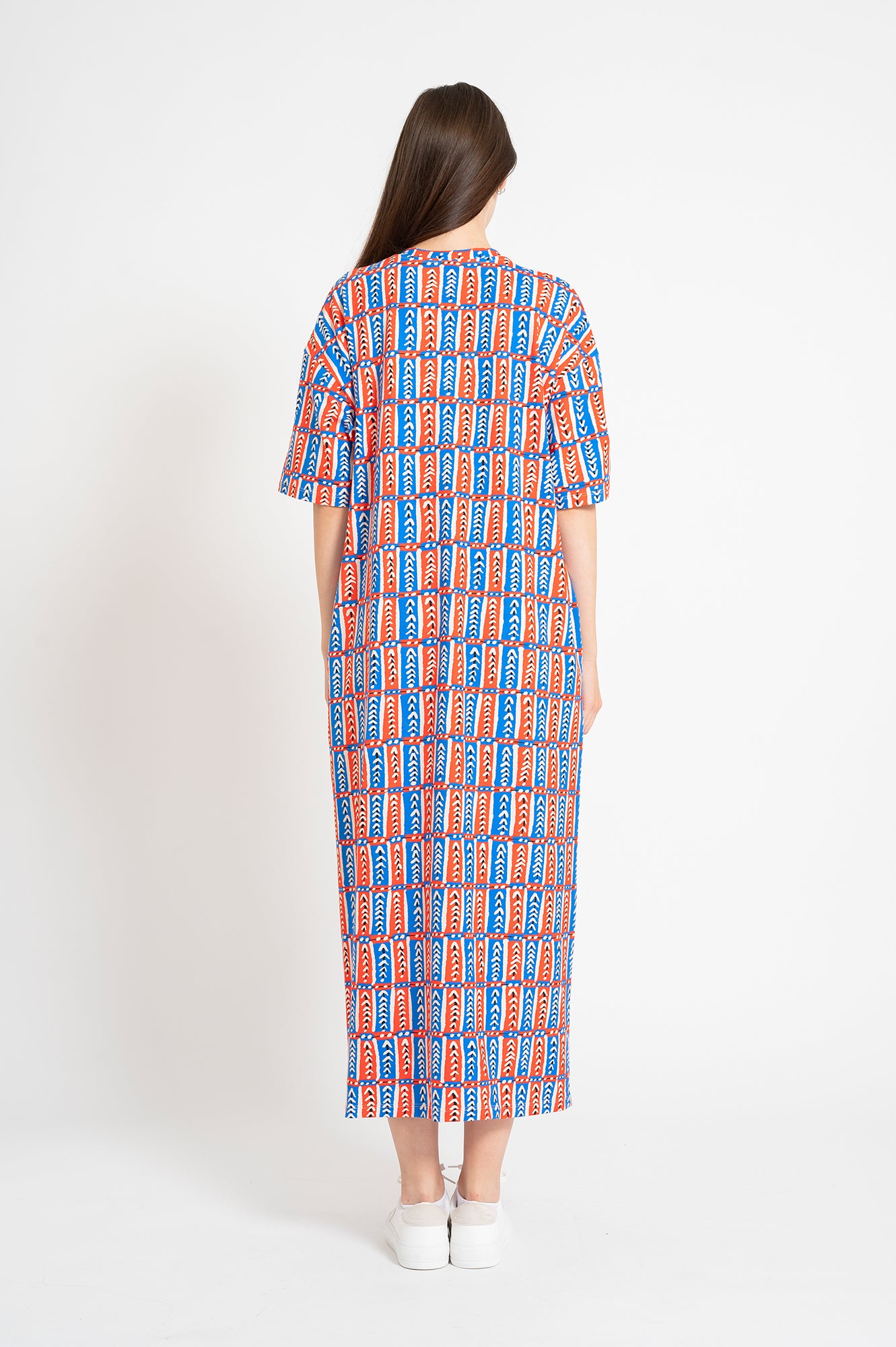 TALTOS t-shirt dress 'Folk Stitch'