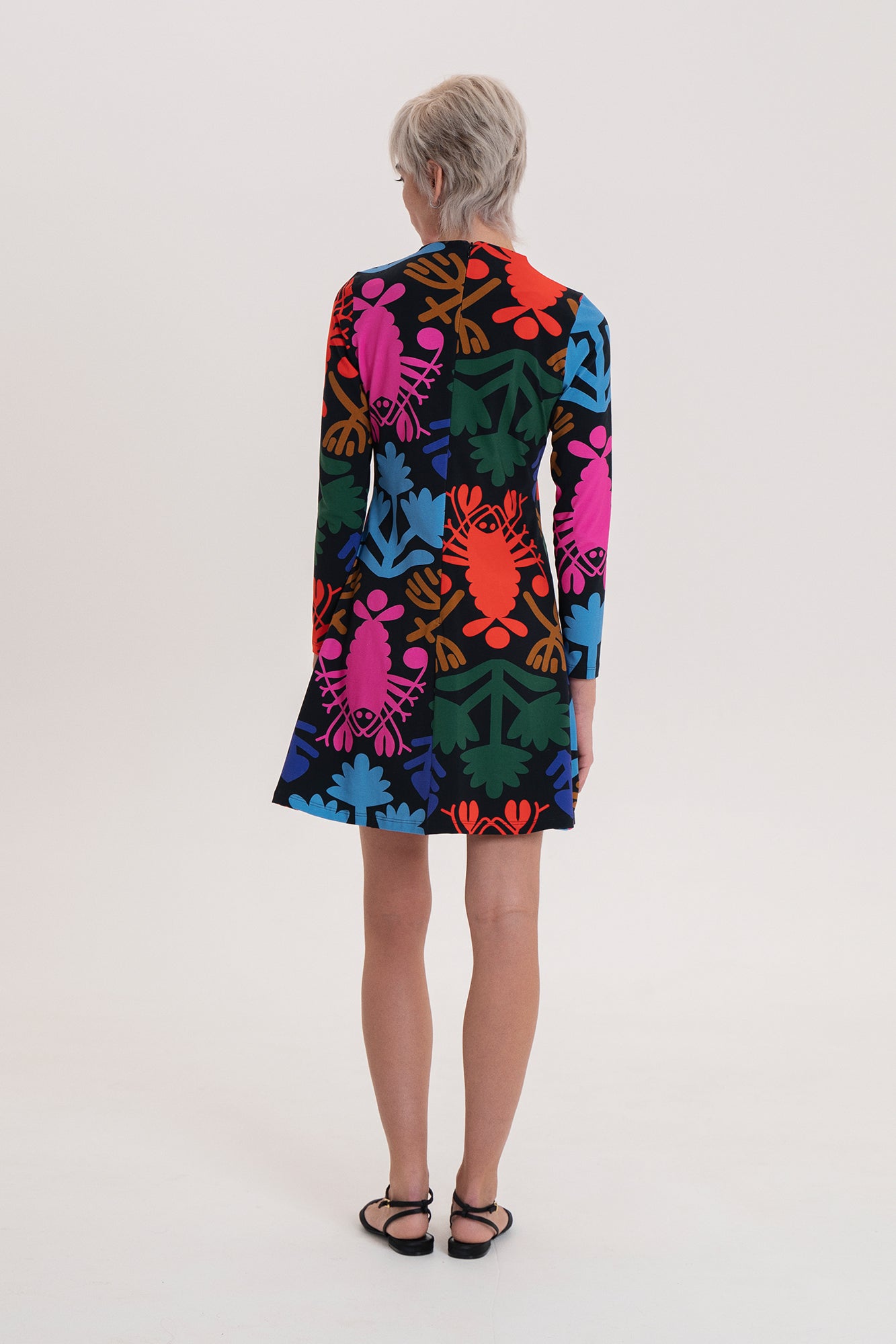 BOKOD mock neck dress 'Lobster'