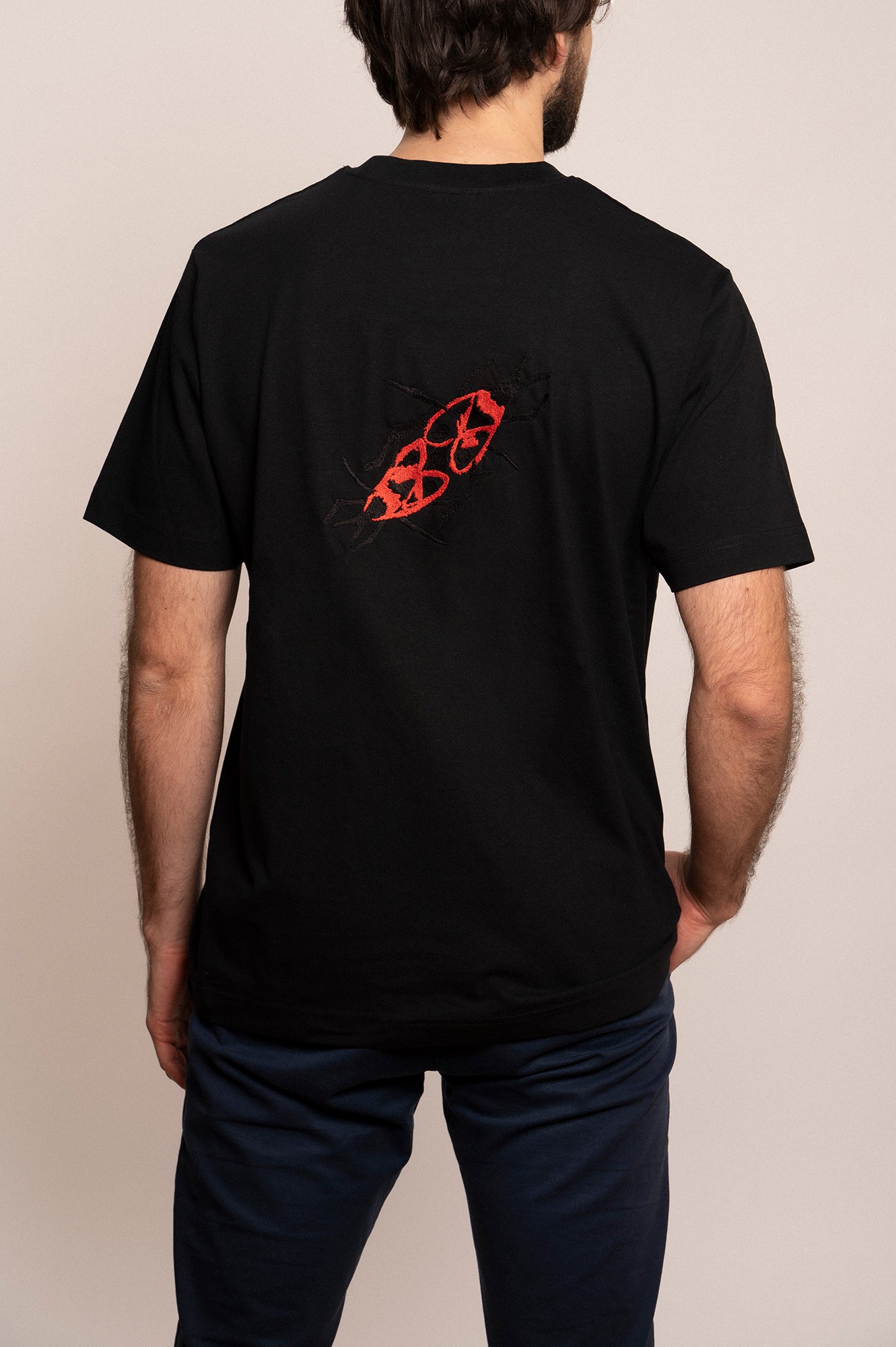 'FIREBUG' men's T-shirt black