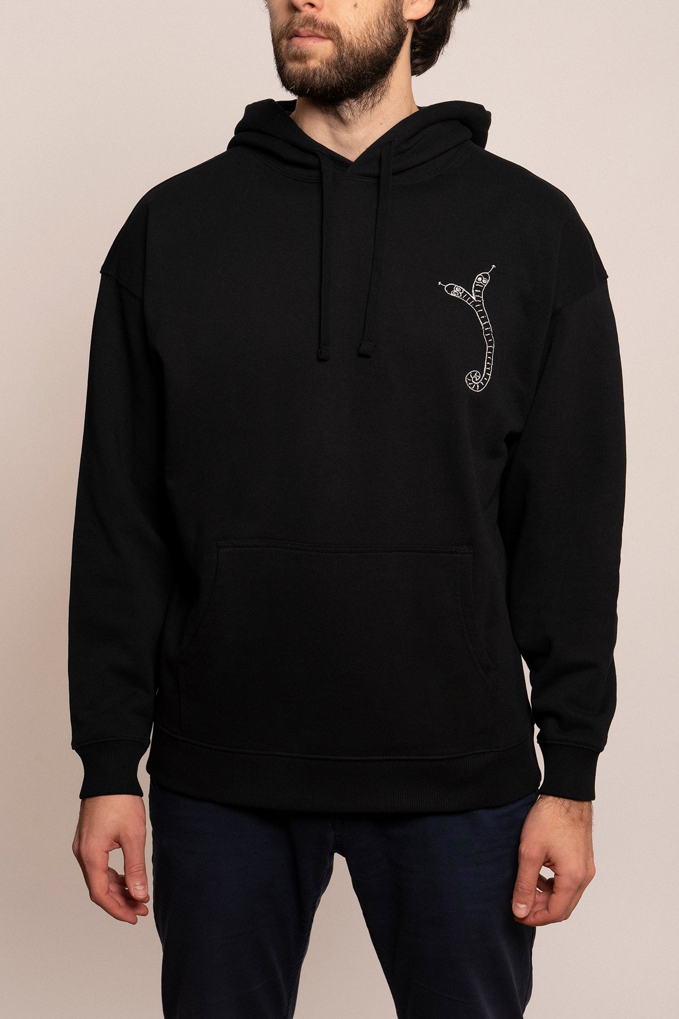 'SNAKE' men's hoodie black