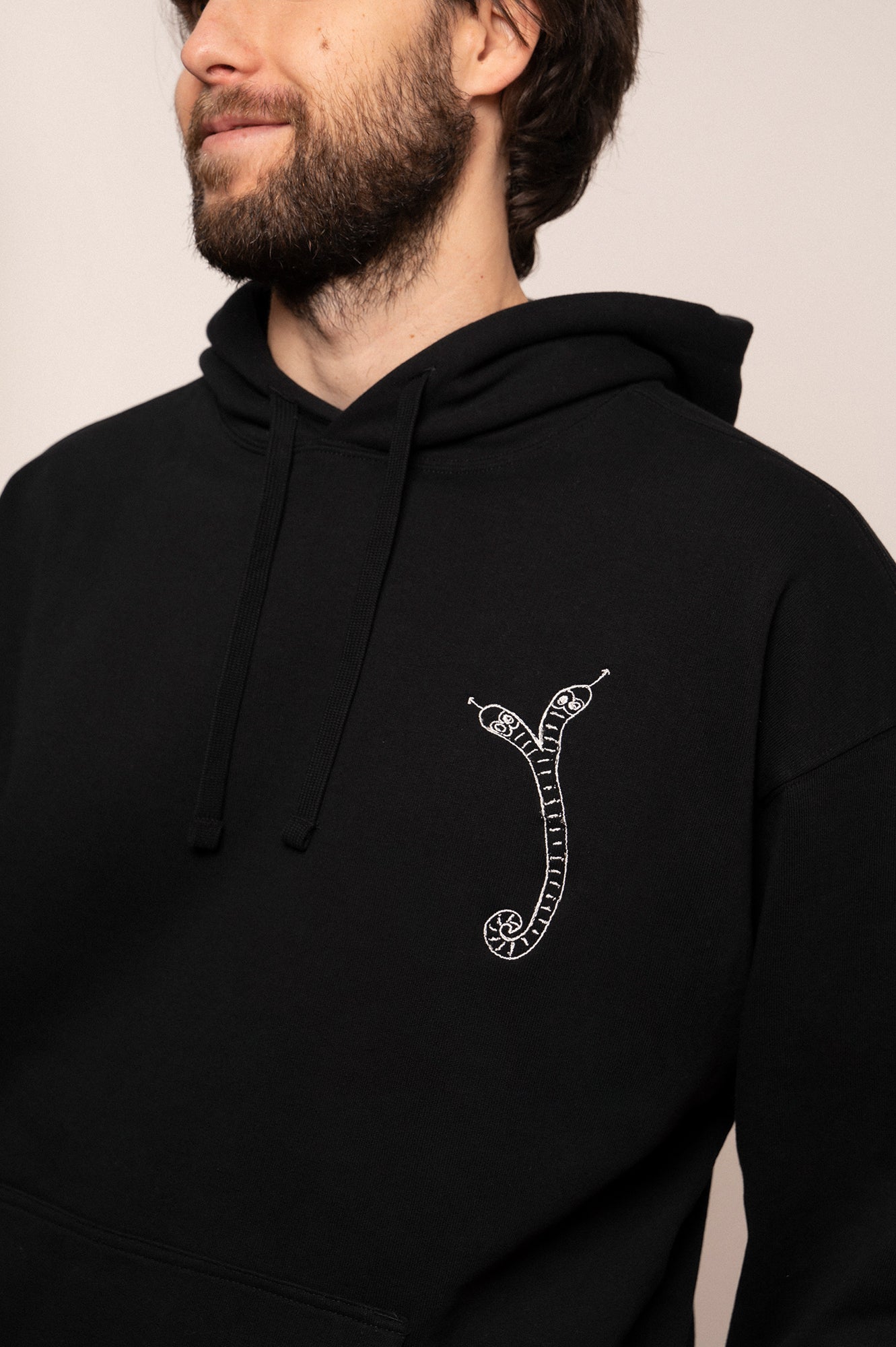 'SNAKE' men's hoodie black