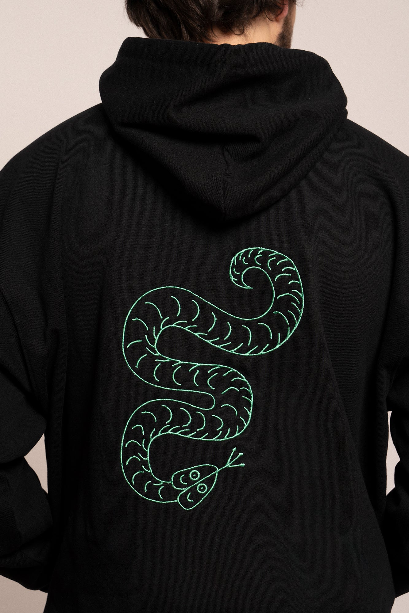 'SNAKE' men's hoodie black