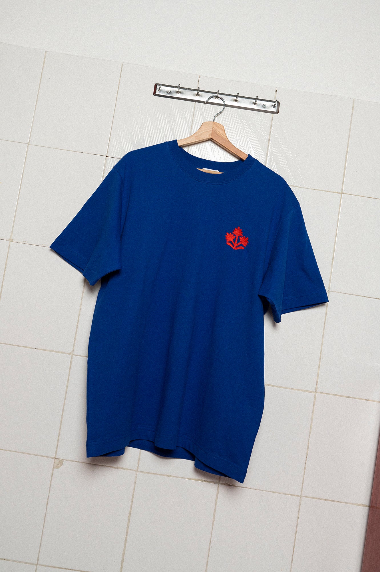 'LOBSTER' men's T-shirt blue