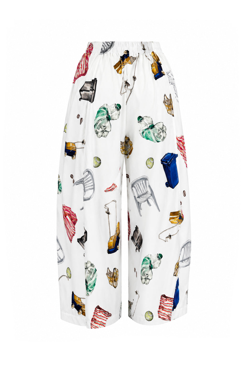 EVA barrel leg trousers 'Objects'